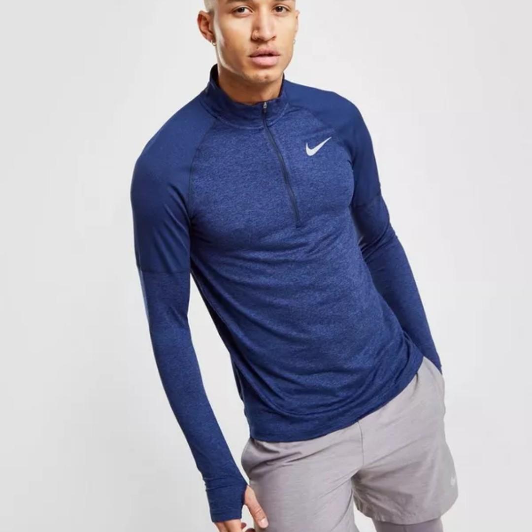 nike dry element running top mens