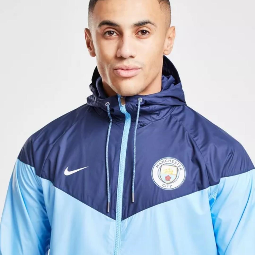 Nike Manchester City Fc Jacket Men S Fashion Clothes Tops On Carousell