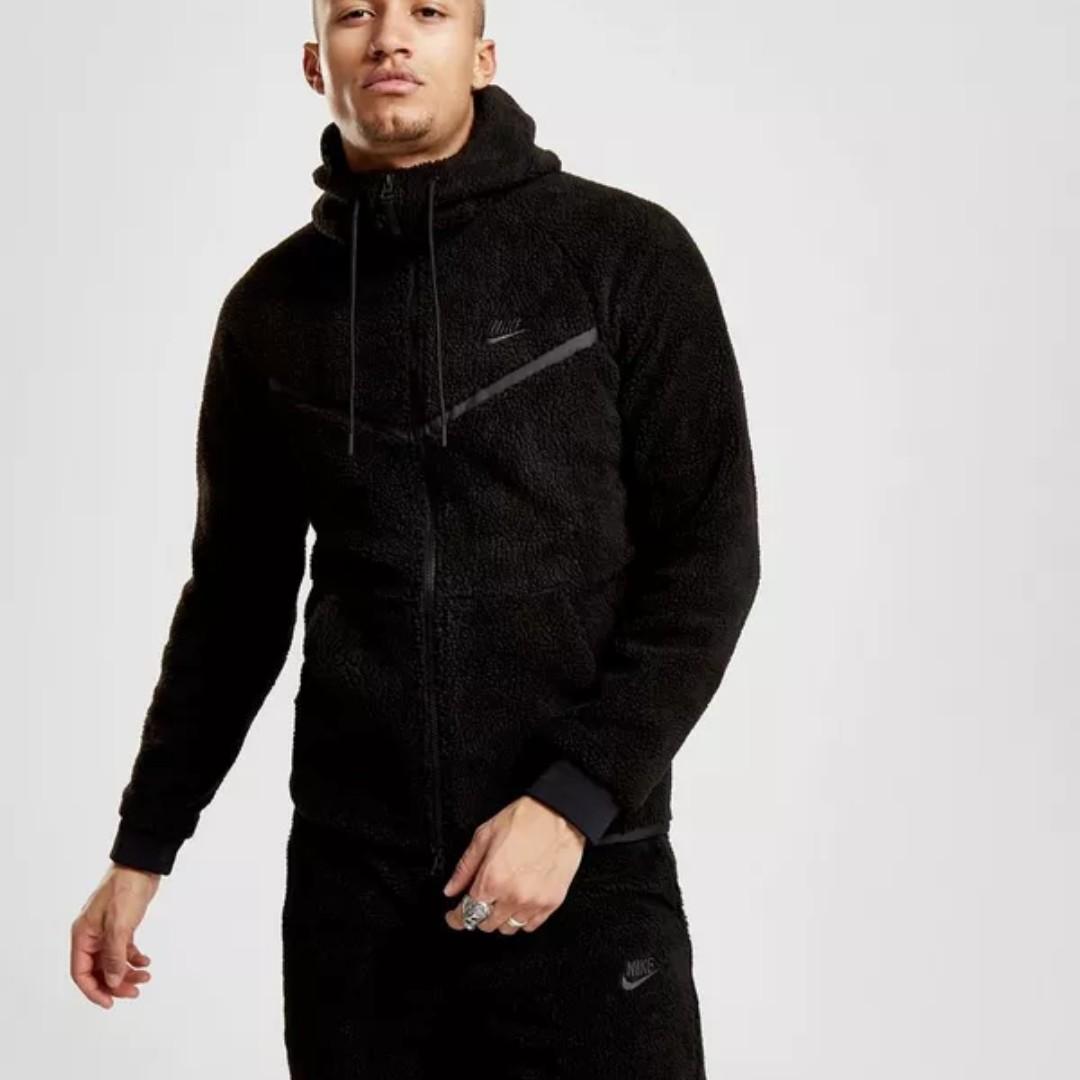 nike tech windrunner sherpa hoodie