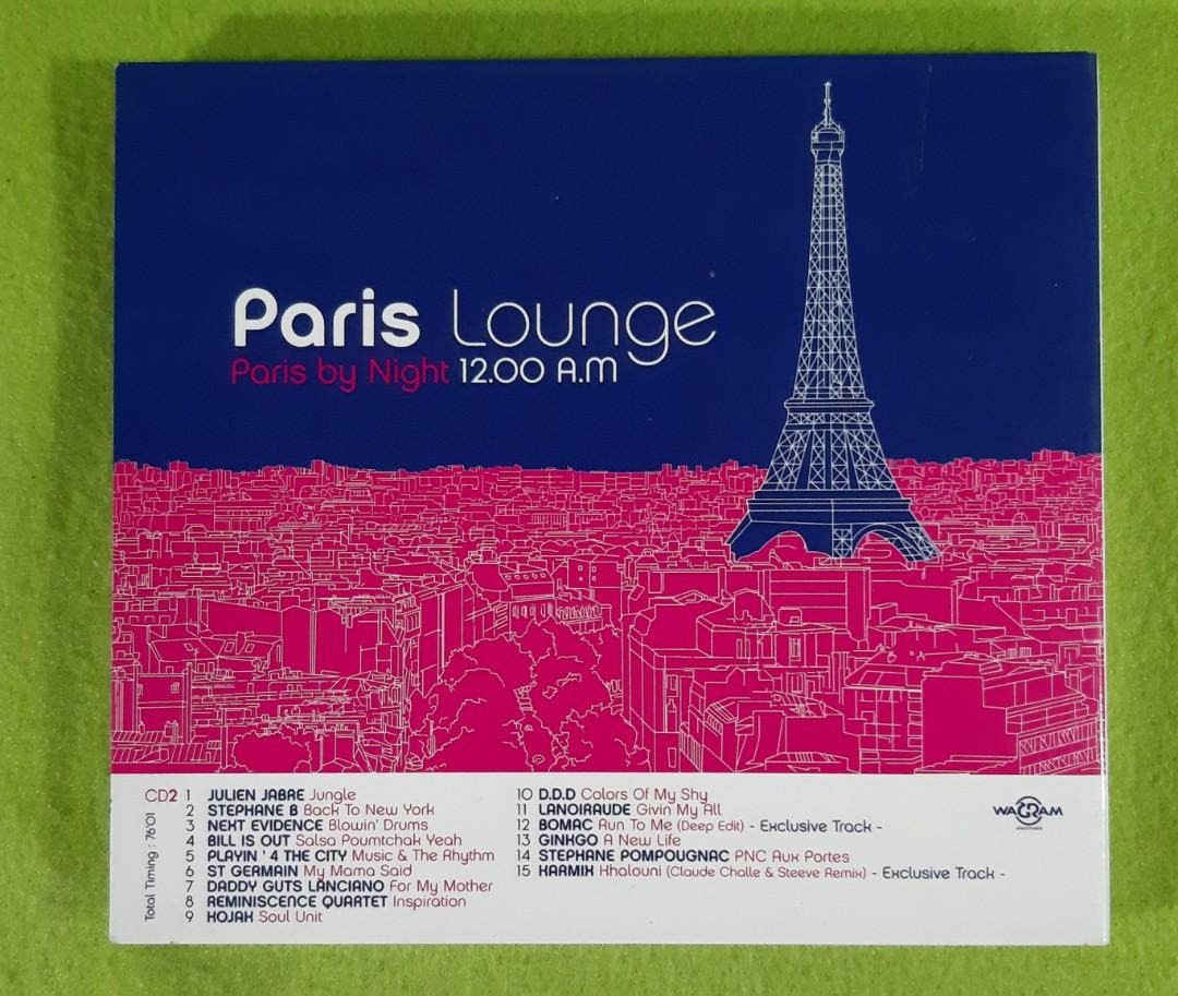 Paris Lounge Paris By Day Night Cd Music Media Cds Dvds