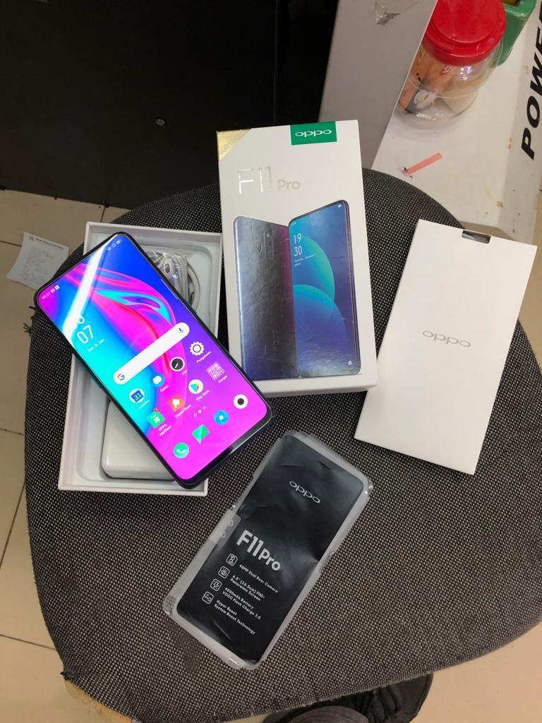 Oppo F11 Pro 6 64gb Hijau Aurora Fullset Garansi Resmi 2 Bulan Pakai Telepon Seluler Tablet Ponsel Android Oppo Di Carousell