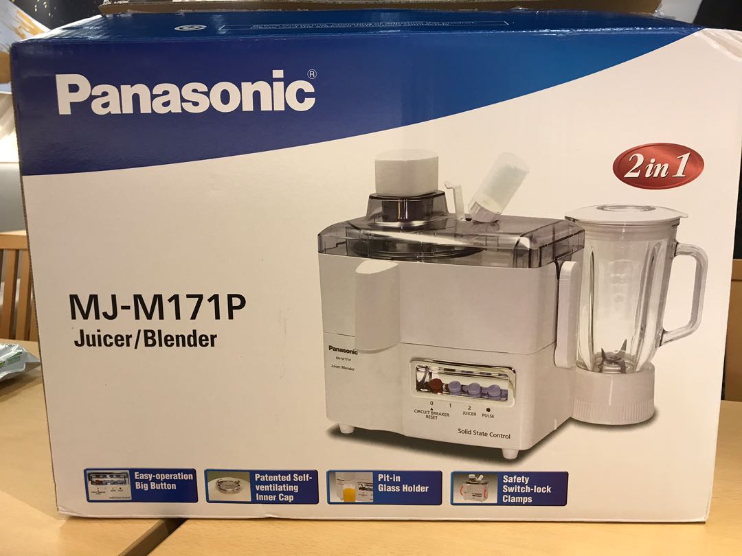 Panasonic MJM171P Juicer / Blender, TV & Home Appliances, Kitchen