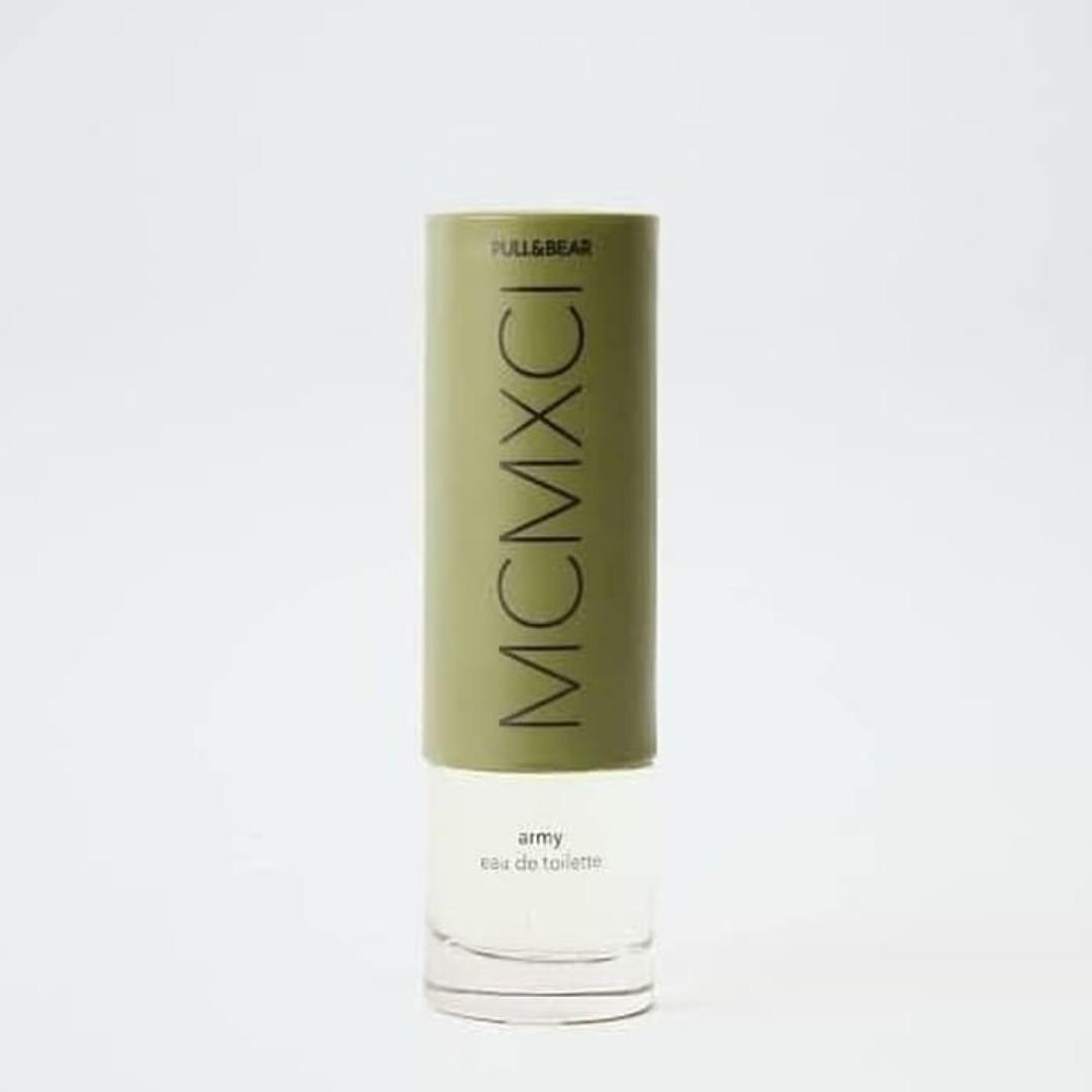 Perfume Pria PULL BEAR MCMXCI ARMY Original Non box