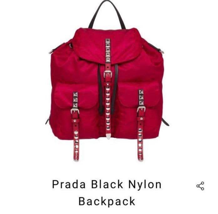 prada backpacks on sale