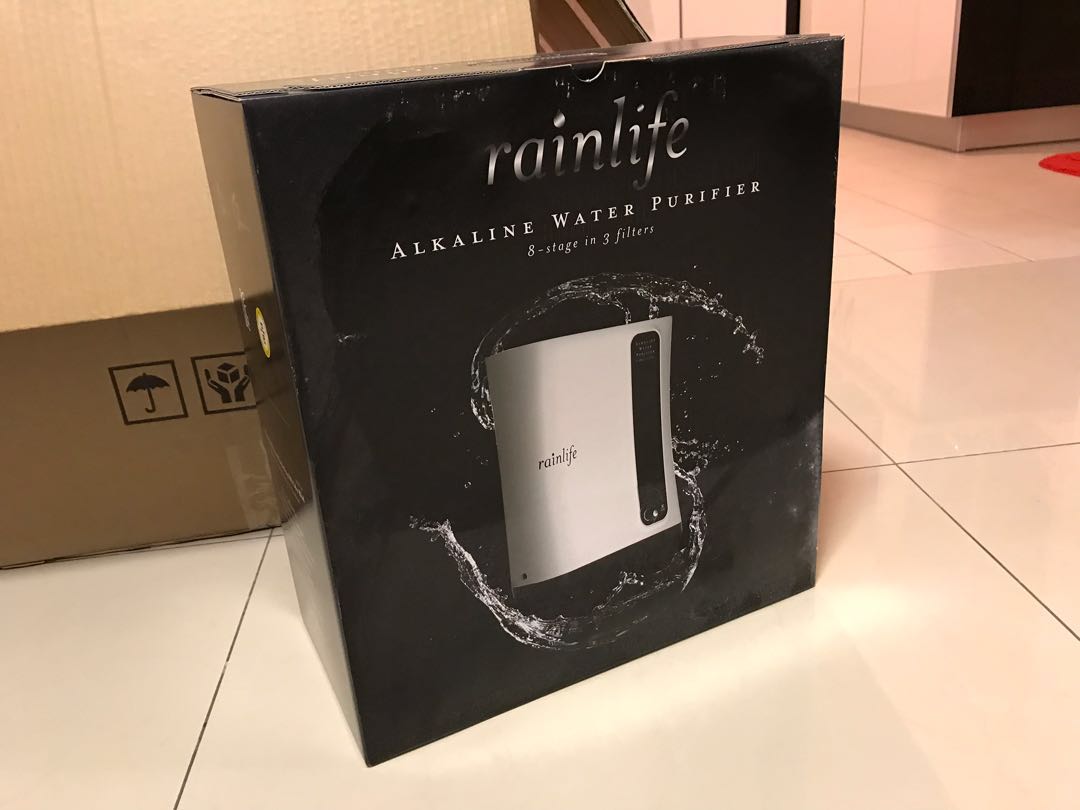 rainlife alkaline water purifier 8stage in 3 filters, TV & Home