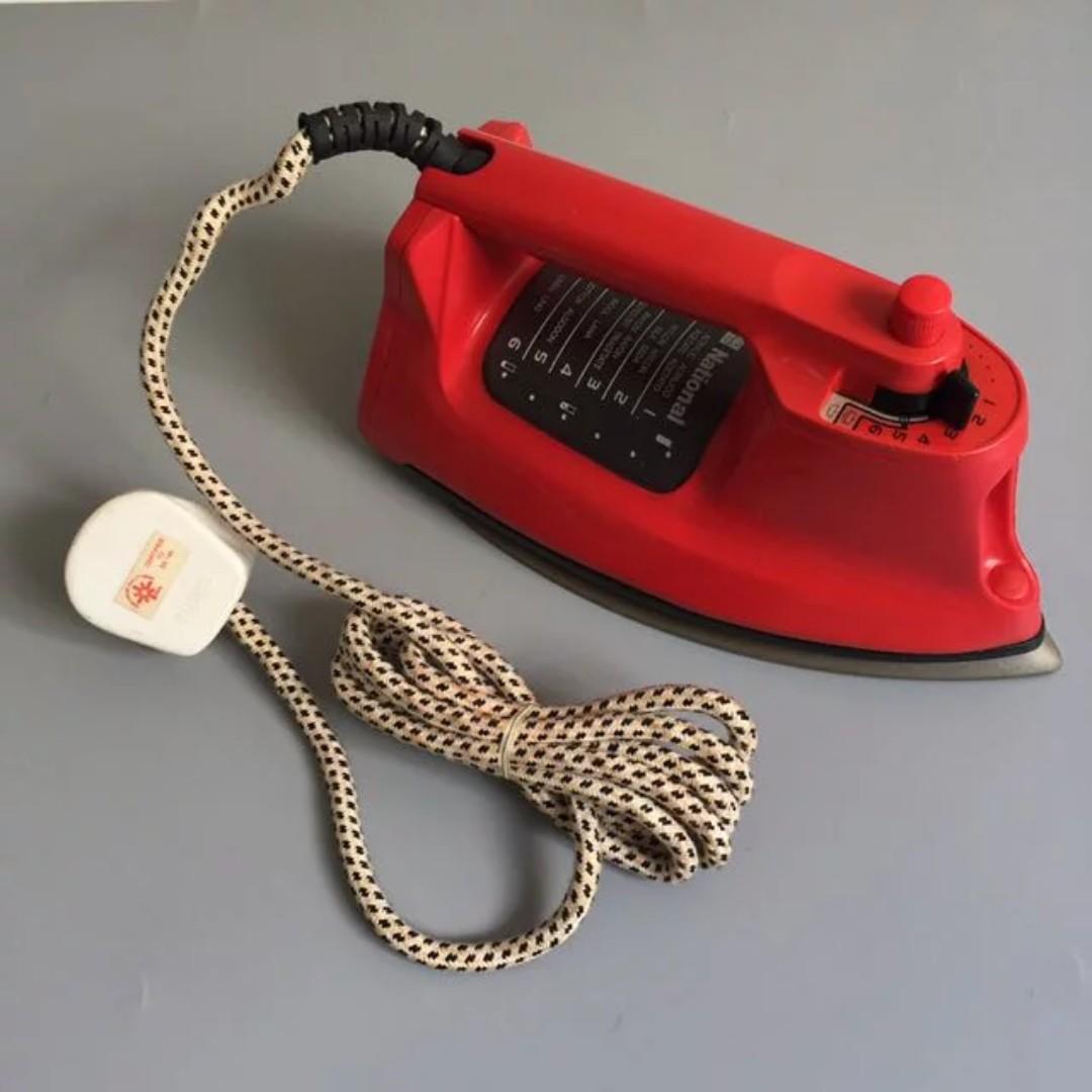 Rare Vintage National Steam Dry Iron Vintage Collectibles