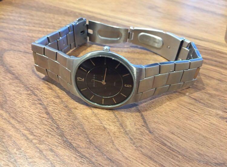 Skagen 572LSXM Charcoal Gray Men s Watch Men s Fashion Watches