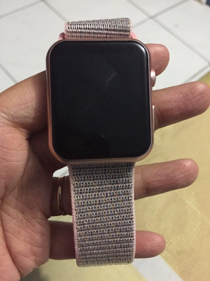 Smartwatch Clone 1 1 Apple Watch Series 4 Fesyen Wanita Jam Tangan Di Carousell