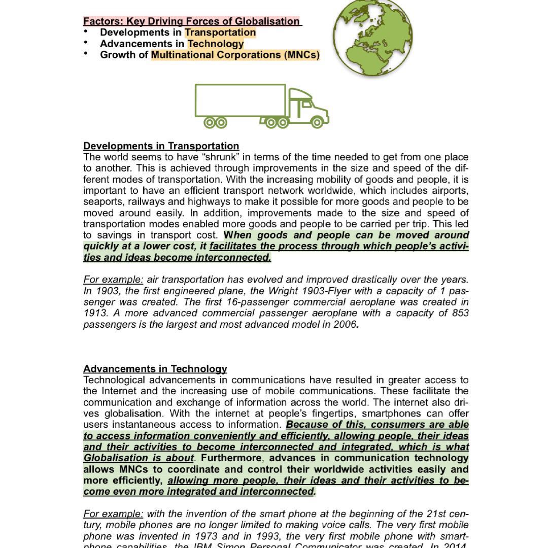 Best Ss Notes For Sec 3 4 Social Studies Books Stationery Textbooks Secondary On Carousell