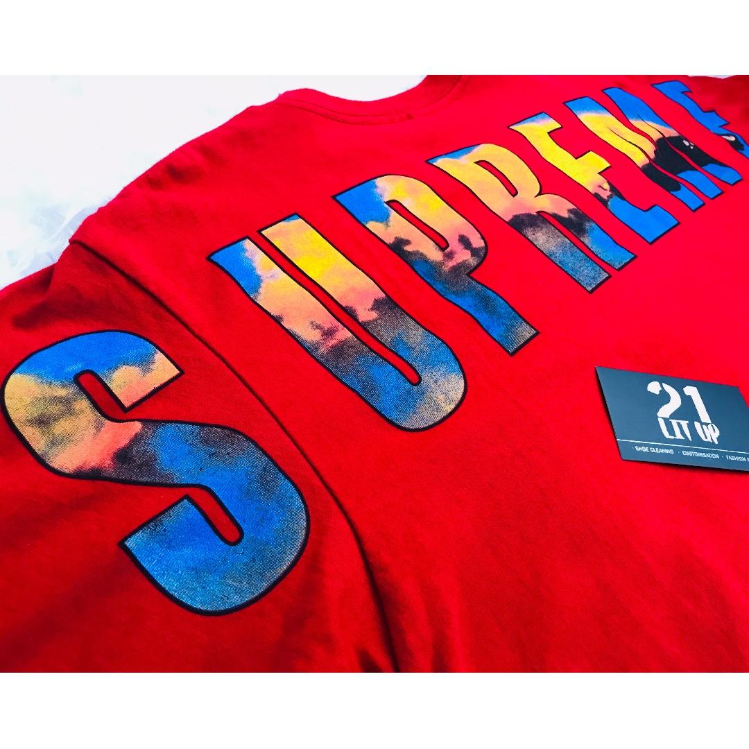 SUPREME CRASH TEE Men s Fashion Tops Sets Tshirts Polo Shirts on Carousell
