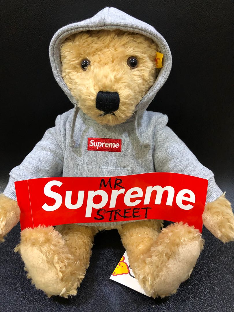 supreme steiff bear resell