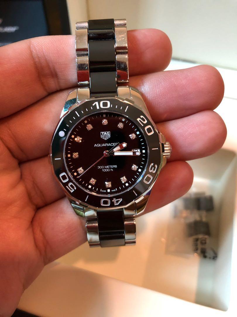 Tag Heuer Aquaracer Wesselton Diamond WAY131C.BA0913 Luxury