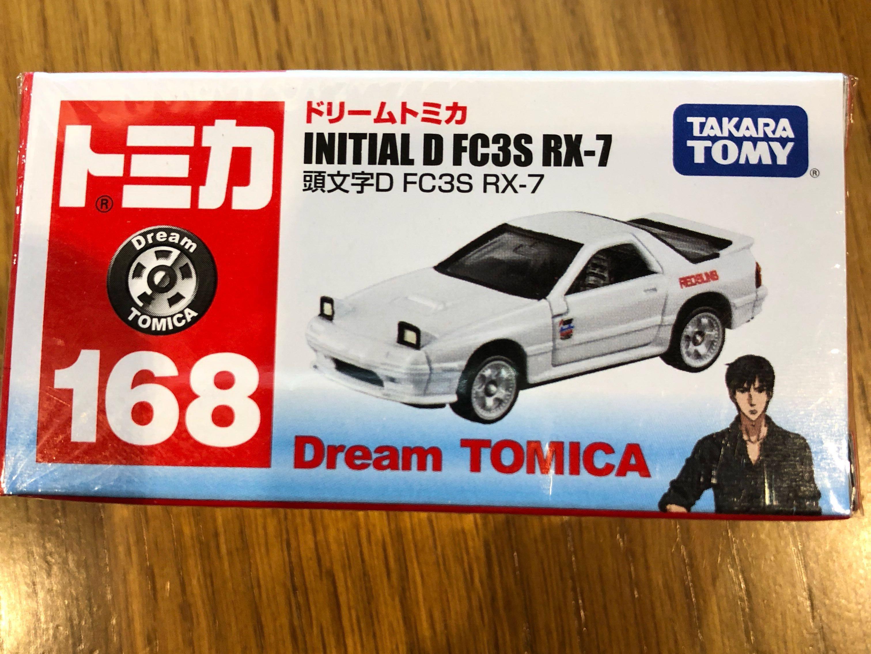TAKARA TOMY DREAM TOMICA No.168 Initial D Mazda FC3S RX-7 Japan