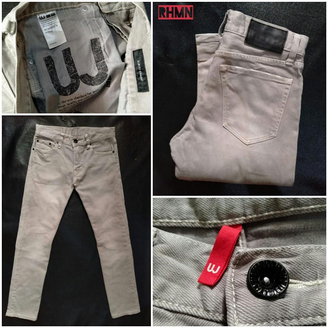 UNIQLO UJ S001 SLIM 29-28 GOOD, Fesyen 