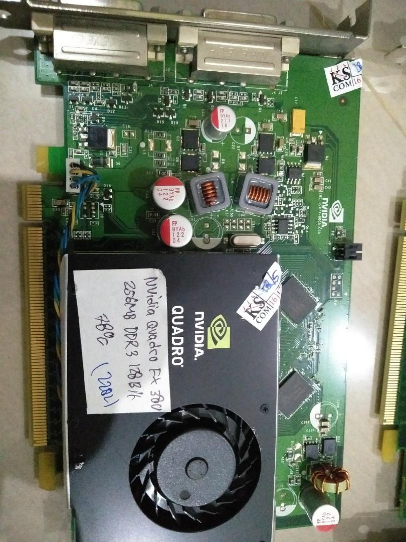 Vga Invidia Quadro Fx380 Elektronik Bagian Komputer Aksesoris Di Carousell
