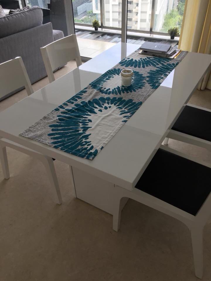 White Dining Table And Chairs Set Furniture Tables Chairs On Carousell