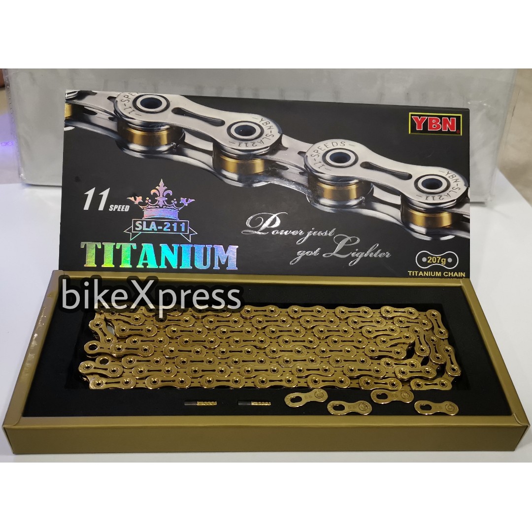 ybn titanium 11 speed chain