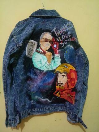 Jaket denim jeans