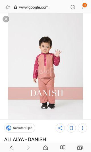 Big kids 7-8 Baju melayu kurta omarhana x naelofar