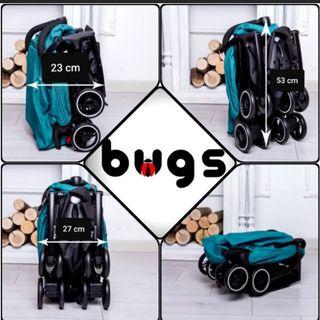 Brand new Bugs recliner stroller (flight cabin friendly)