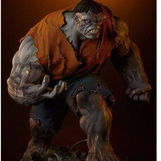 Sideshow Premium Format Incredible hulk Ex (Red, Green & Grey)