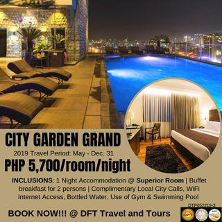 City Garden Grand Hotel Staycation!!!