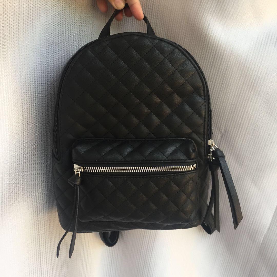 American eagle shop leather backpack