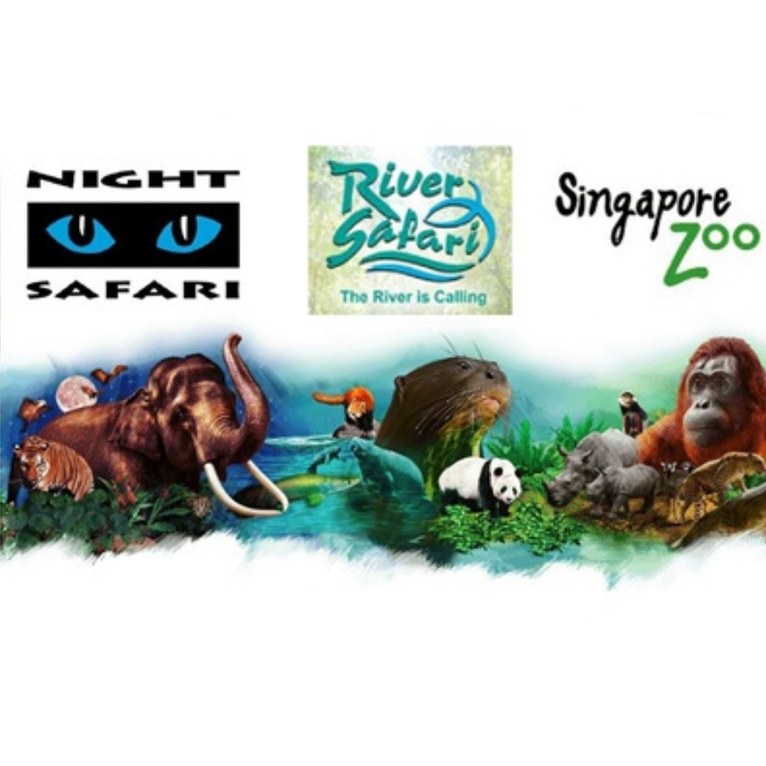 8 off promo code to Singapore Zoo / River Safari / Night Safari