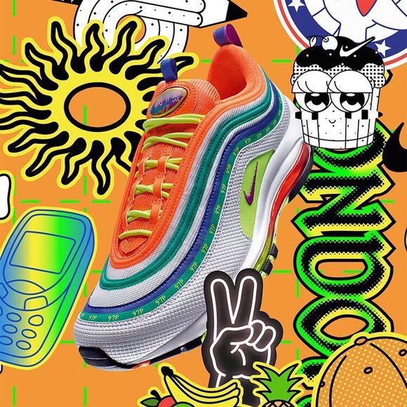 AIR MAX 97 LONDON SUMMER OF LOVE Men s Fashion Footwear