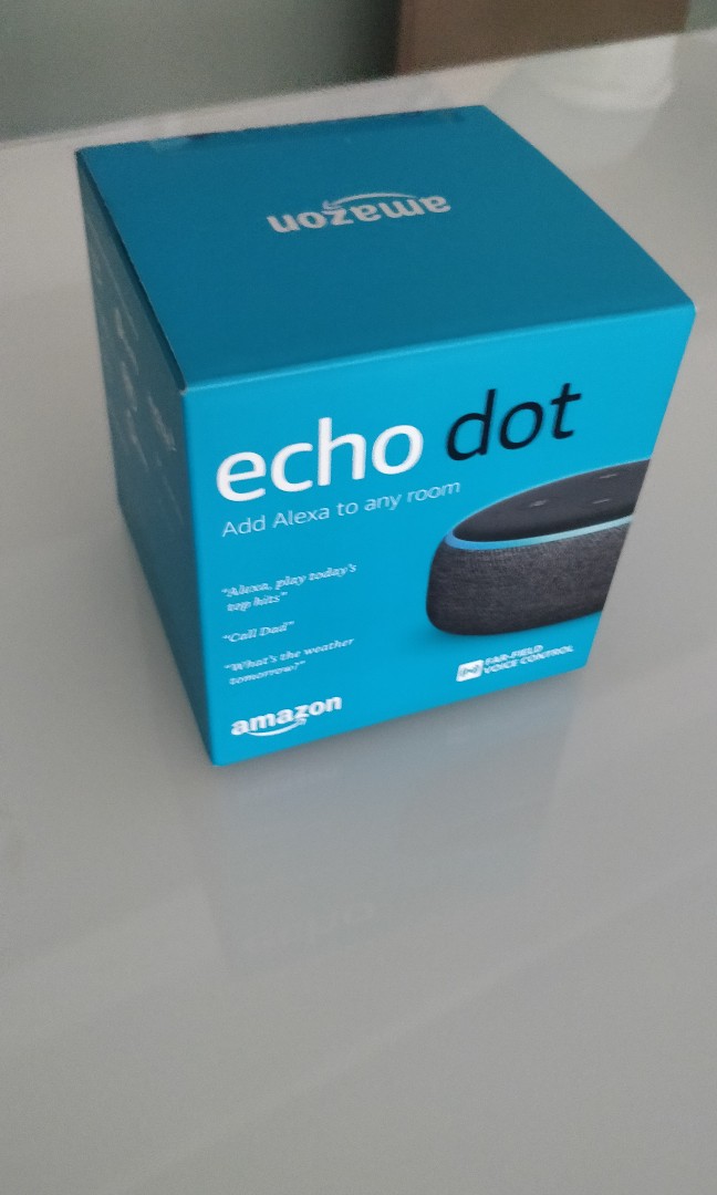 Echo dot what's in the box online
