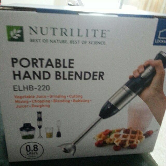 Amway Nutrilite Portable Hand Blender (ELHB220), Everything Else, Others on Carousell