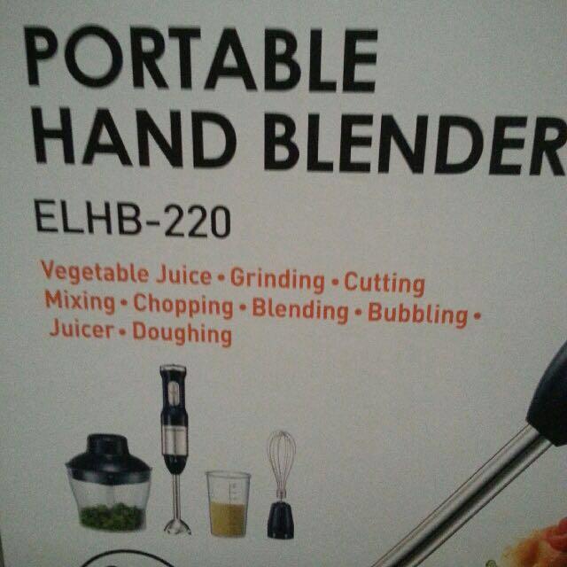 Amway Nutrilite Portable Hand Blender (ELHB220), Everything Else, Others on Carousell