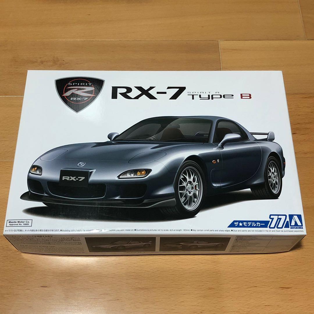 Aoshima 1 24 Mazda Rx 7 Spirit R Type B Toys Games Bricks Figurines On Carousell