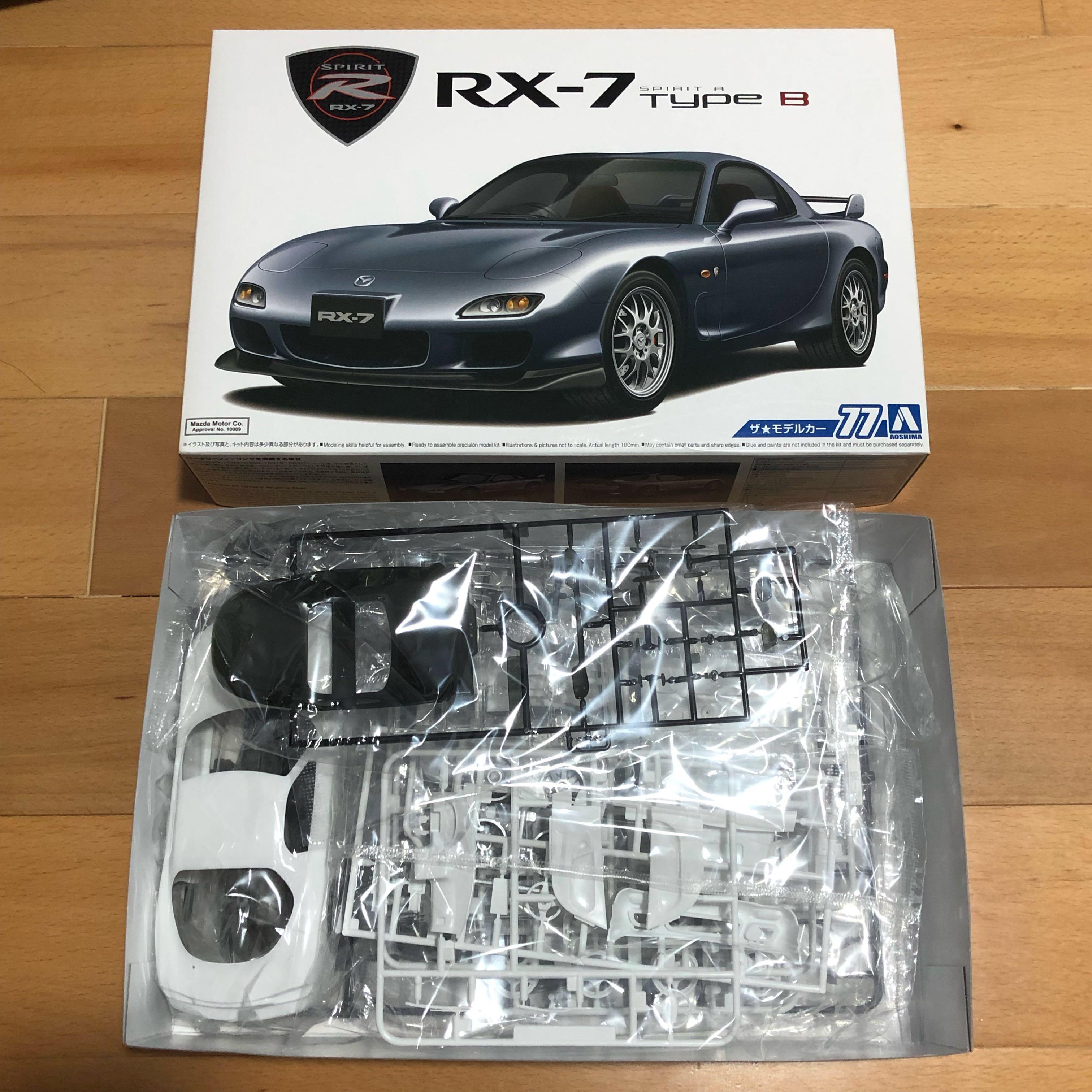 Aoshima 1 24 Mazda Rx 7 Spirit R Type B Toys Games Bricks Figurines On Carousell