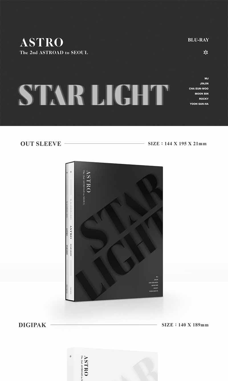 ASTRO - Astro The 2nd Astroad to Seoul (Star Light) Blu-Ray