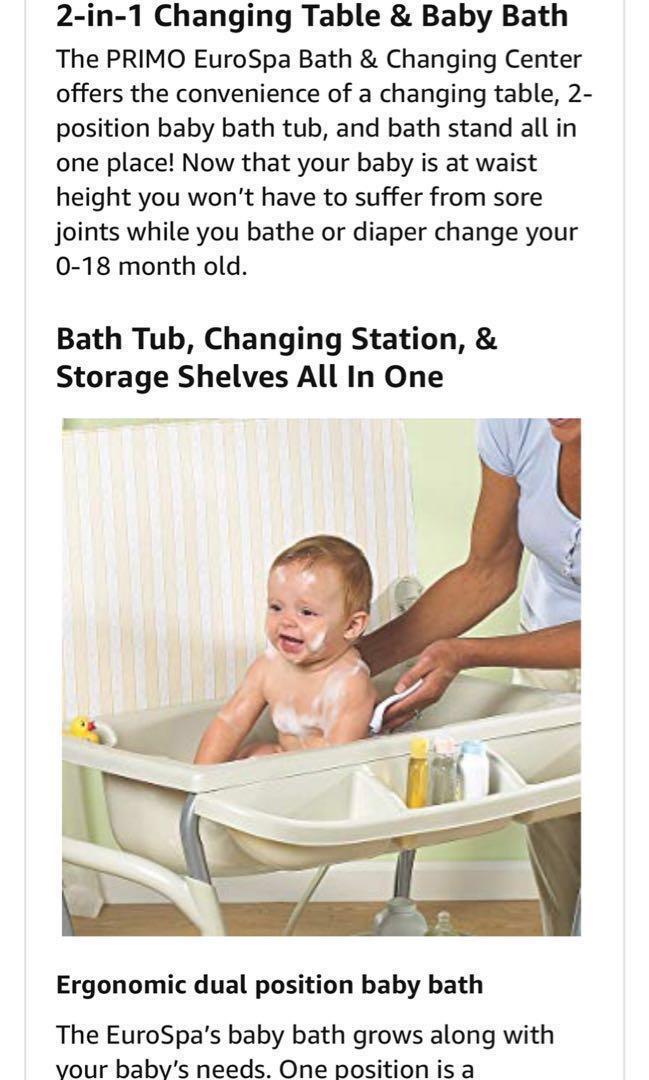 Primo euro spa sales baby bath