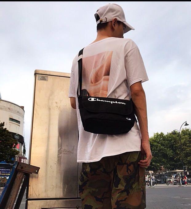 champion camo sling bag