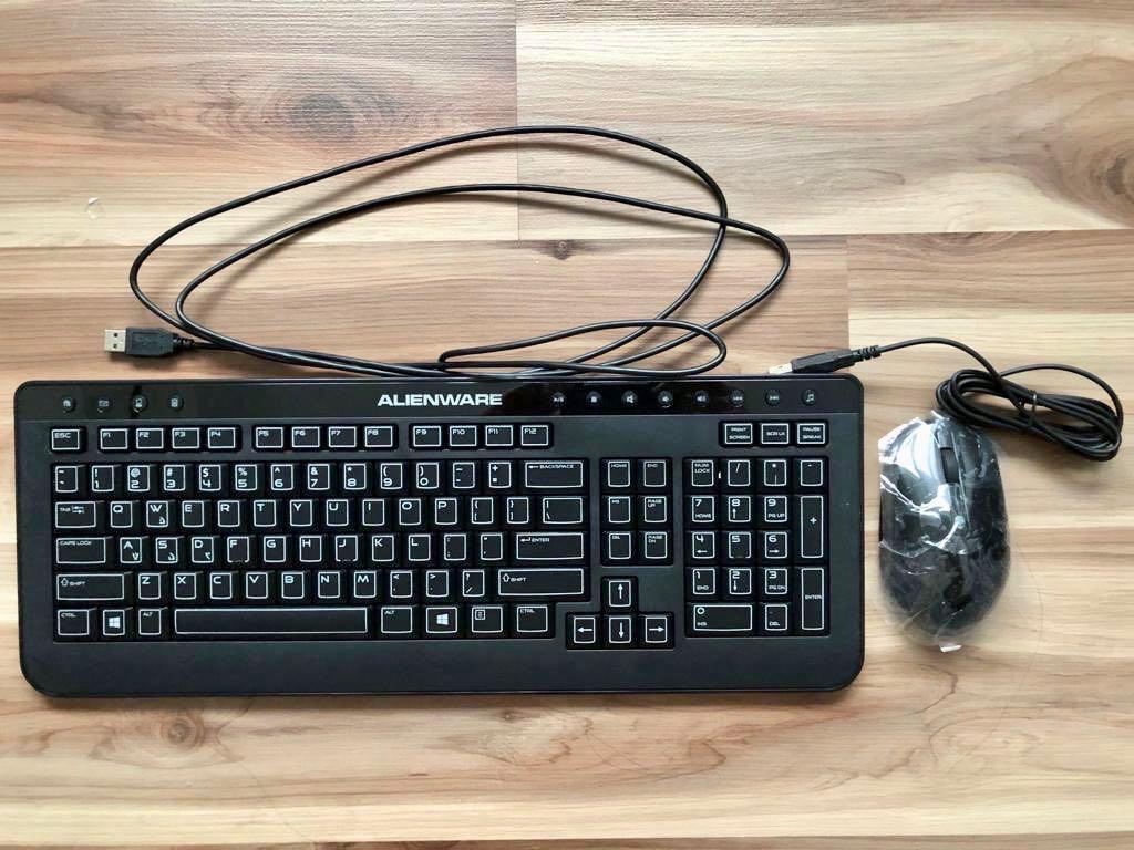 Brand New Original Alienware Keyboard And Mouse Electronics Computer Parts Accessories On Carousell