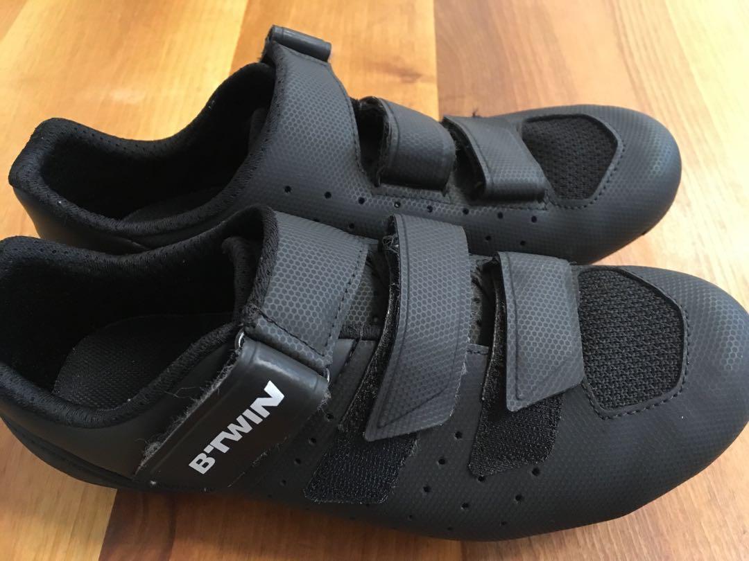 btwin cycling shoes