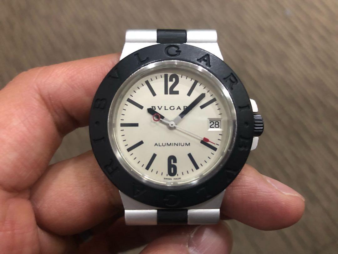 Bulgari Bvlgari Diagono Aluminium Watch Only Luxury Watches on