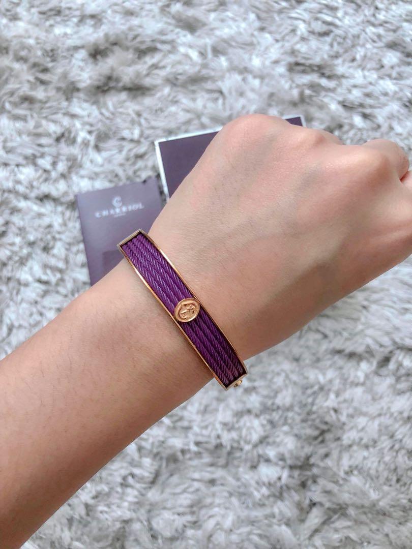 Charriol forever plum bangle hotsell