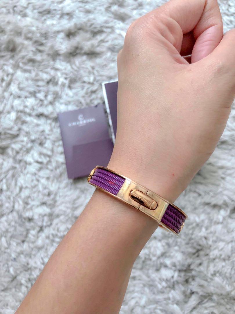 Charriol Forever Plum Bangle