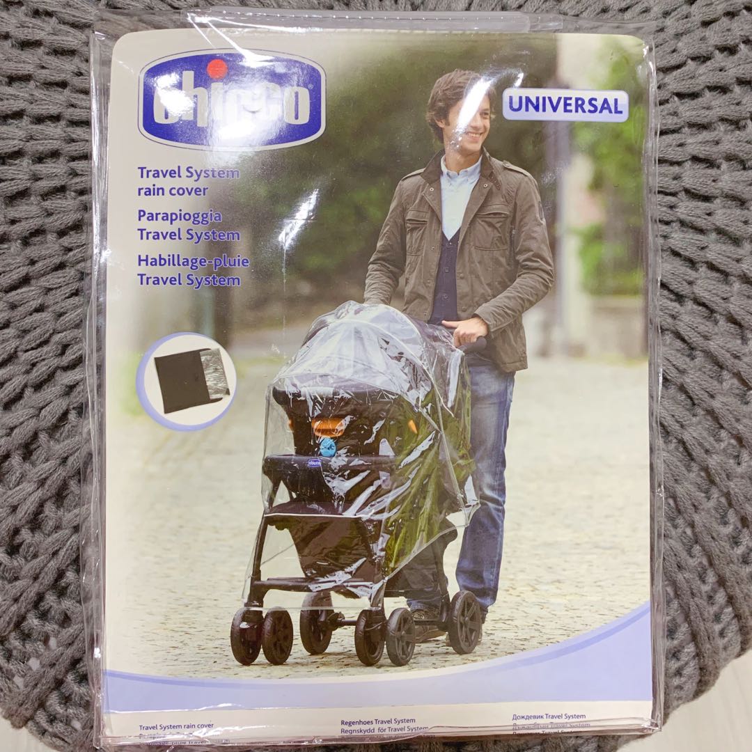 chicco bravo rain cover