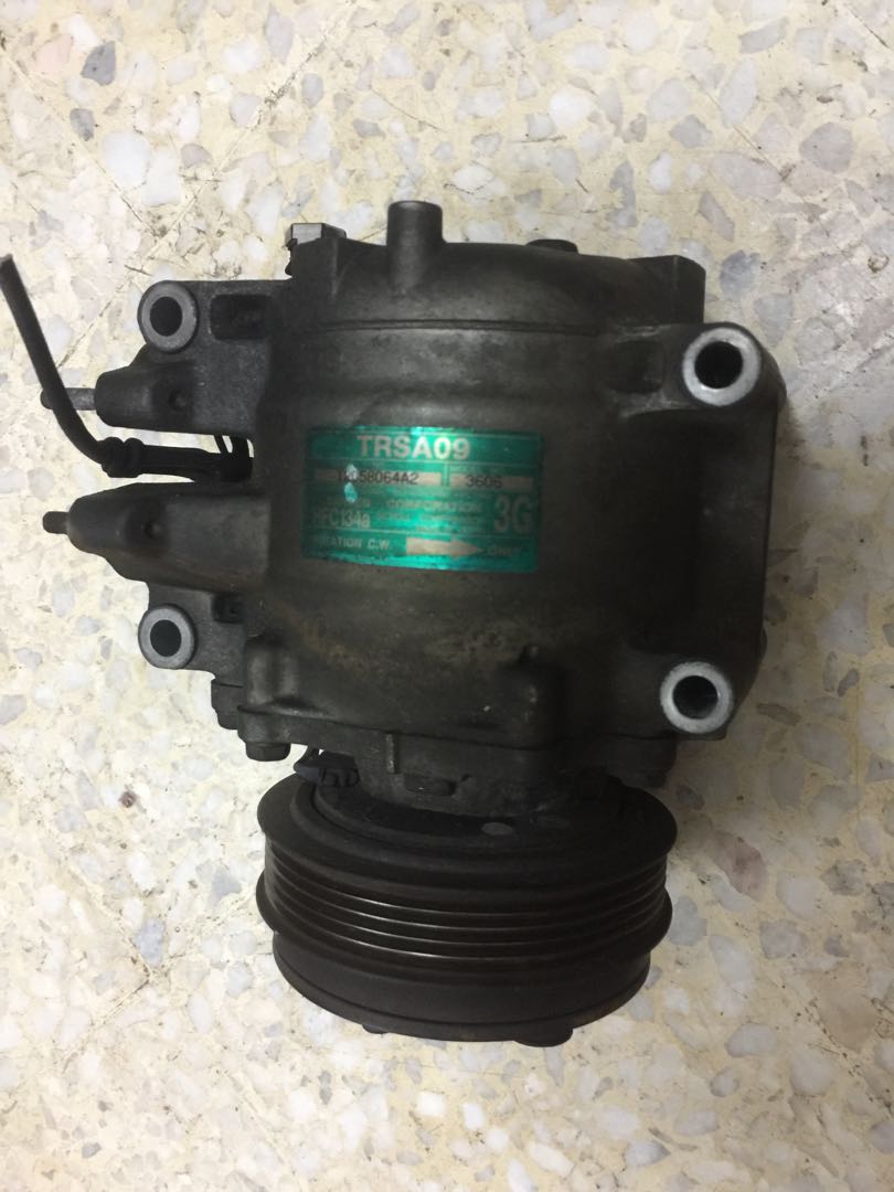 Compressor Aircond Honda City 1.5 2004 Original Model 3606 TRSA09 