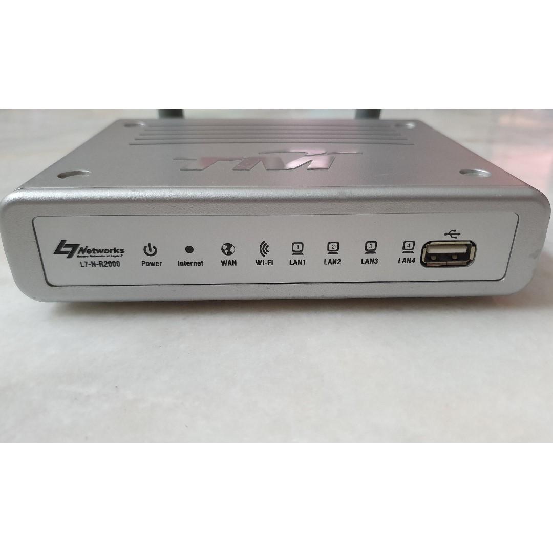 D Link D L7 N R2000 Wireless Router Unifi Electronics Computer Parts Accessories On Carousell