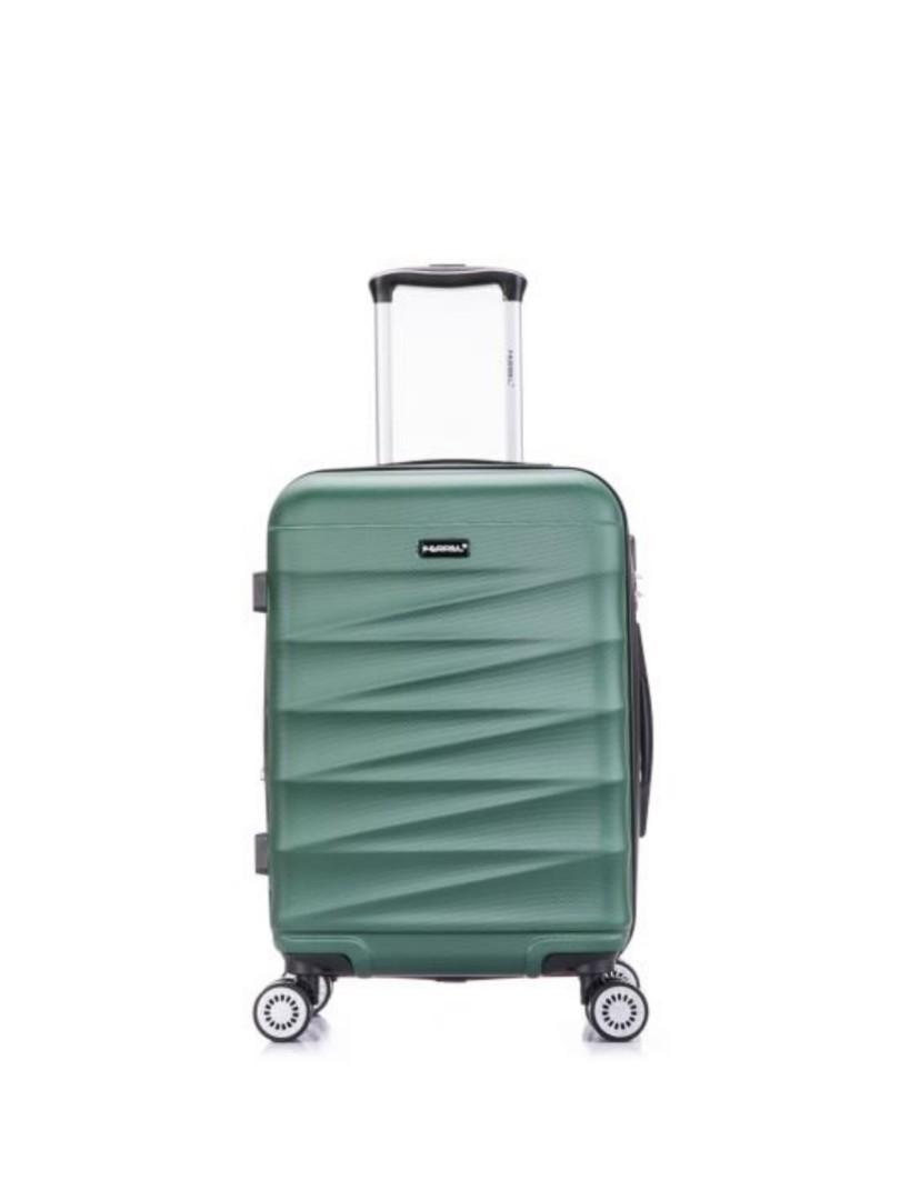 army green luggage