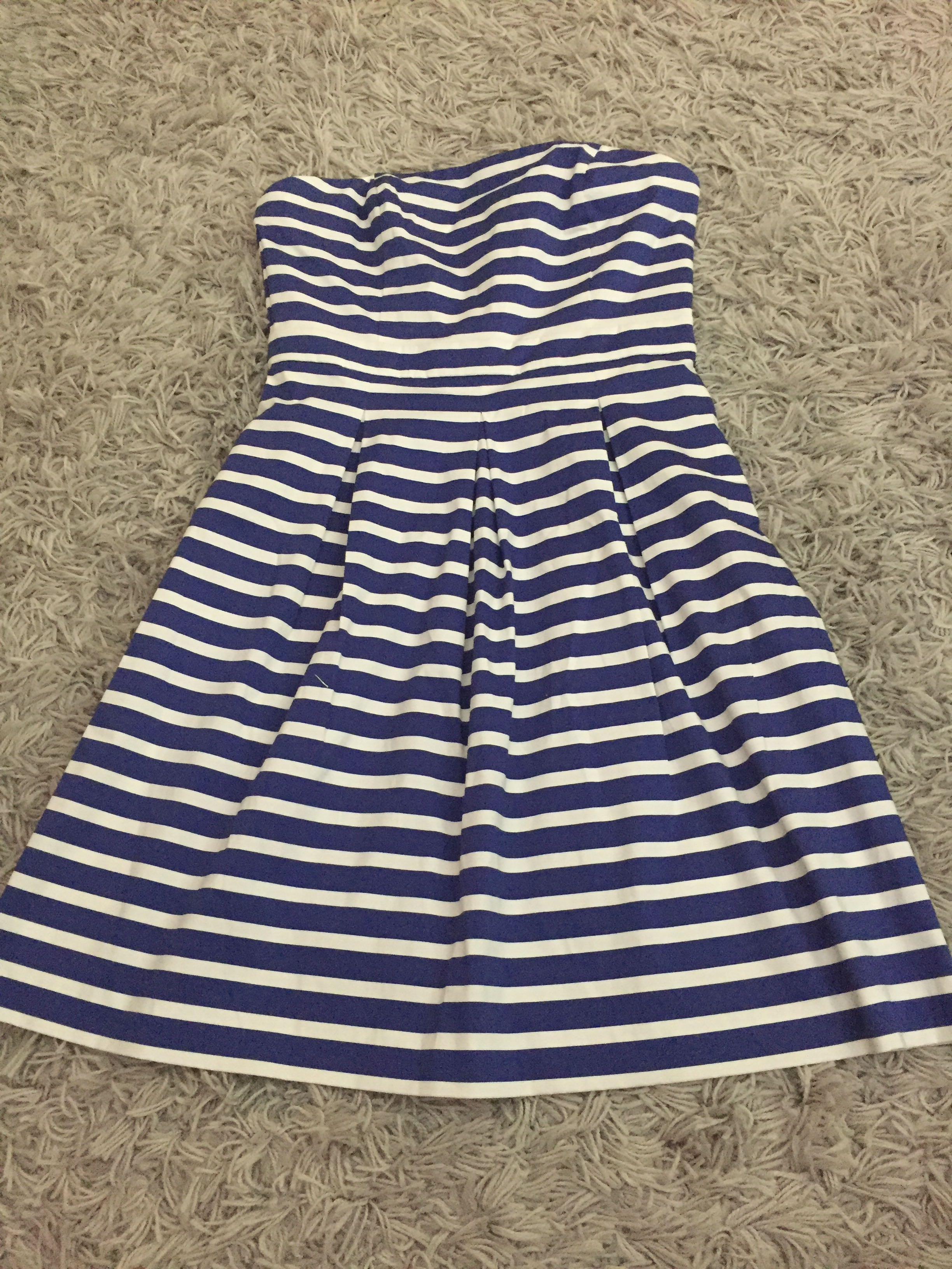 gap strapless dress
