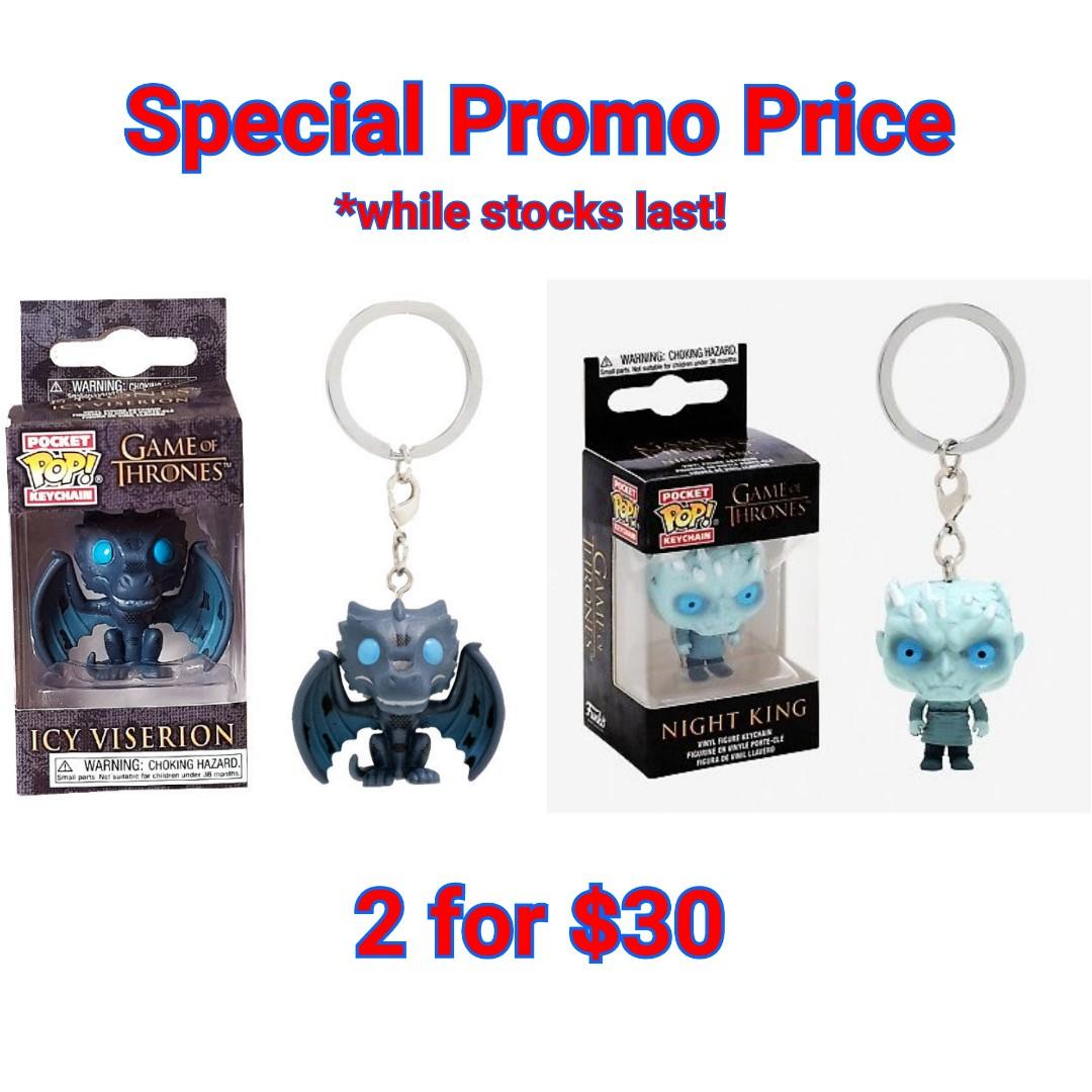 icy viserion keychain