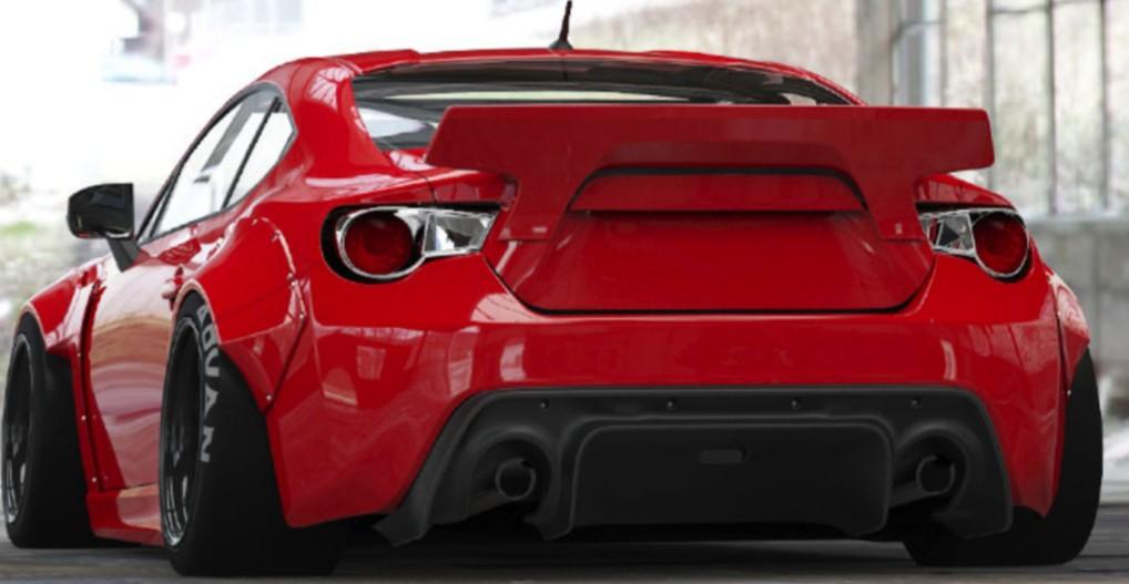Gt86 Brz Greddy Rocket Bunny Style Spoiler Car Accessories Accessories On Carousell