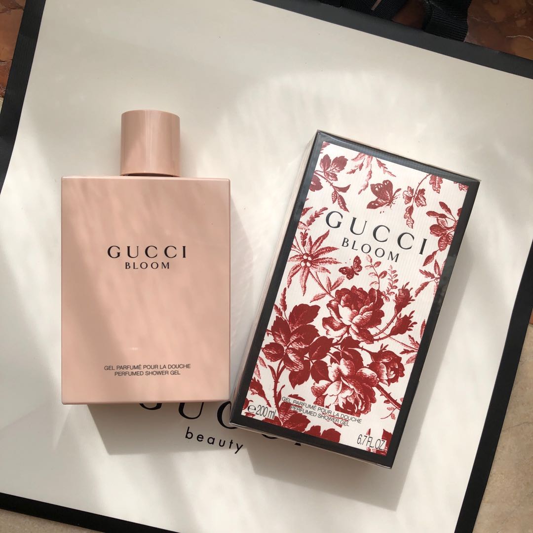 Gucci Bloom 花悅女性淡香精沐浴膠, 美妝保養, 沐浴及身體護理, 身體